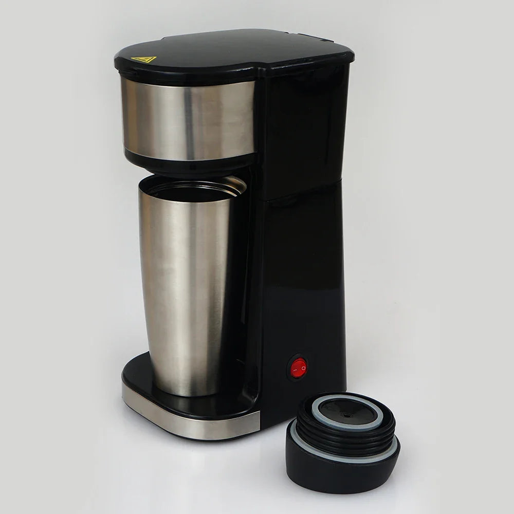KTX-621971 Portable Coffee Maker with Auto Shut-off Feature for Reusable Travel Mugs