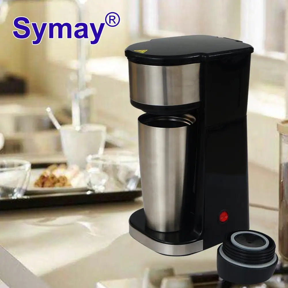 KTX-621971 Portable Coffee Maker with Auto Shut-off Feature for Reusable Travel Mugs