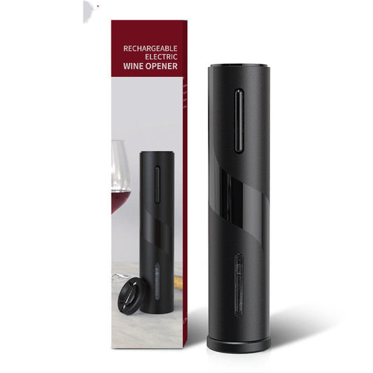 KTX-961939 USB Rechargeable Electric Wine Bottle Opener with Durable Plastic Design