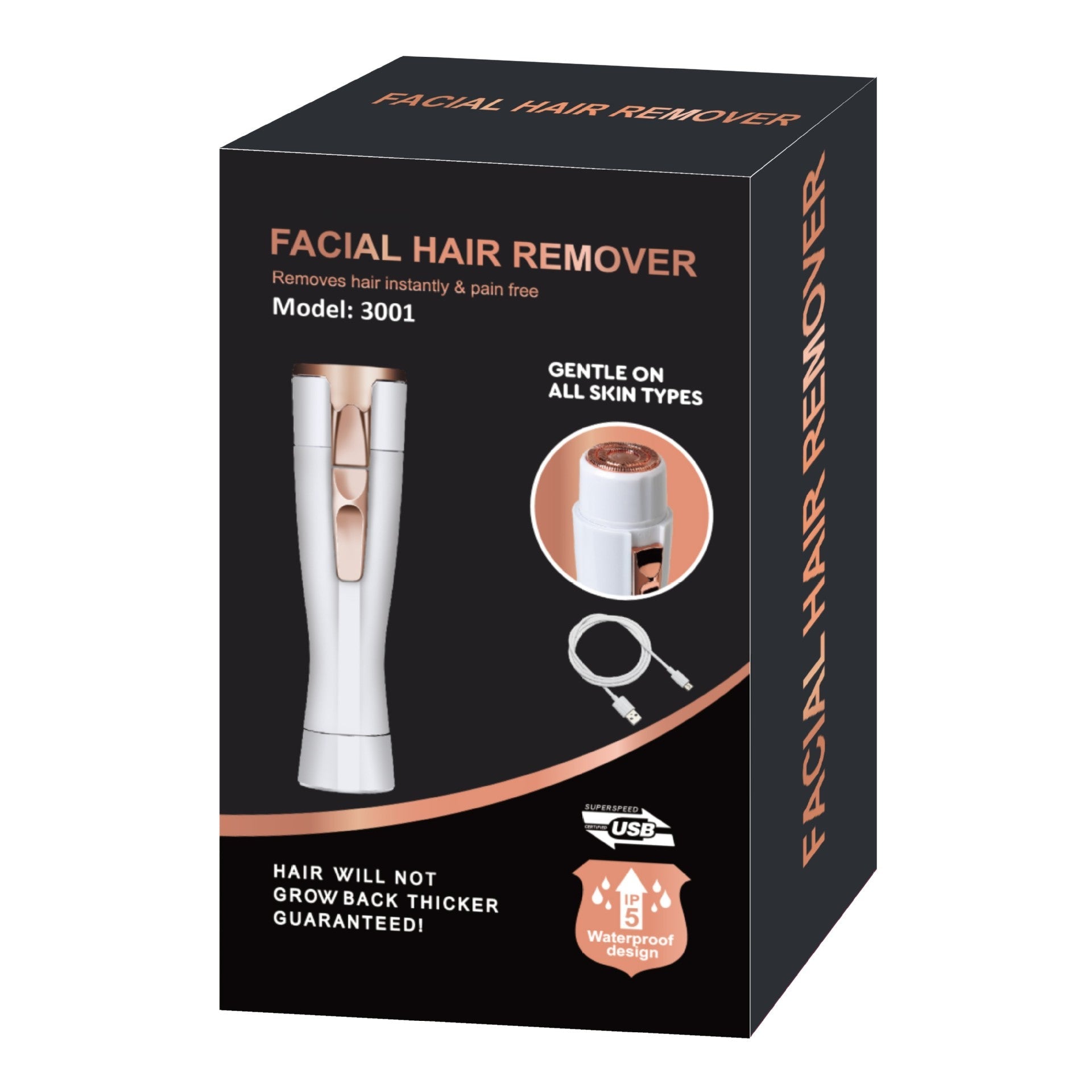 KTX-043283 Women's Electric Hair Shaver for Effortless Hair Removal and Smooth Skin