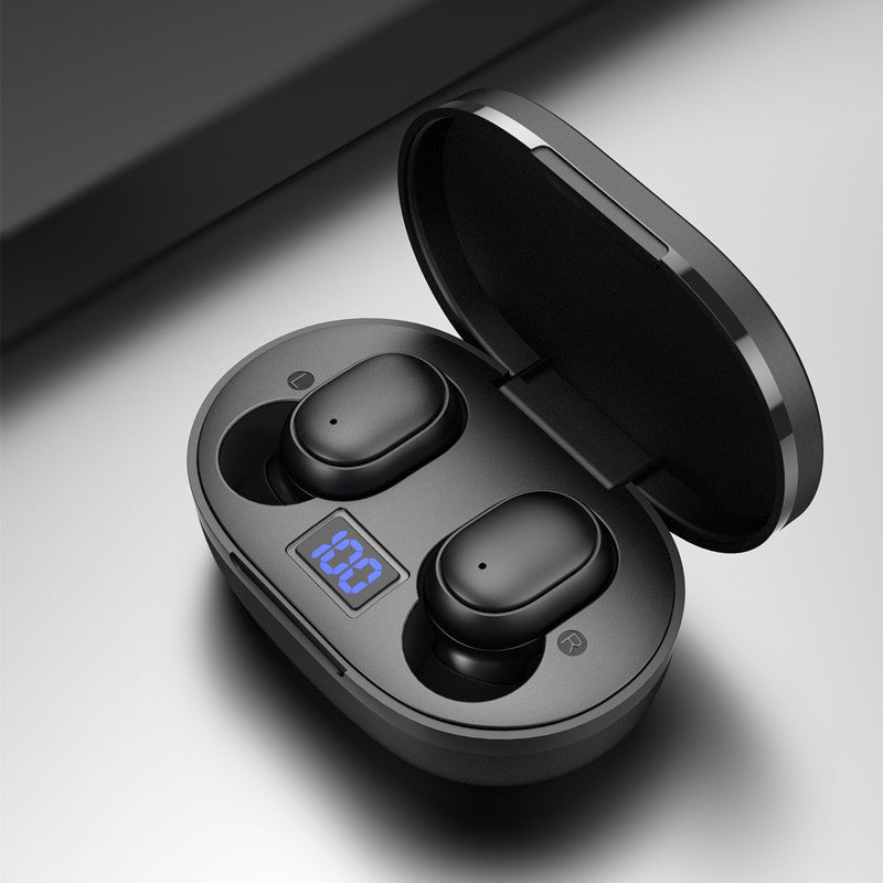 KTX-572691 Digital Display True Wireless In-Ear Bluetooth Headset for Sports - Stereo Sound, Mini Design, Bilateral Stereo