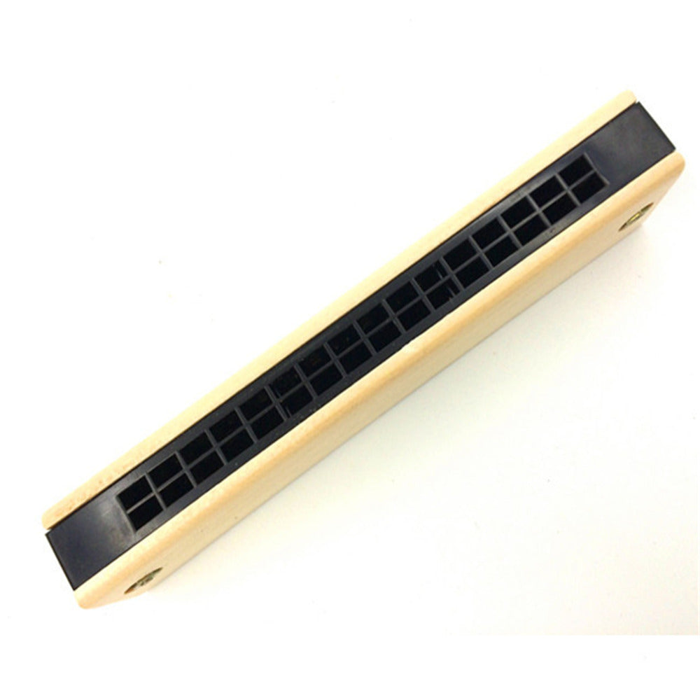 KTX-944723 Children's Wooden Harmonica - Classic Musical Instrument for Kids