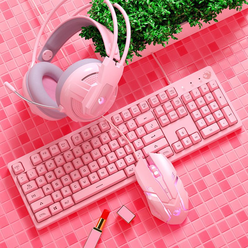 KTX-692051 Membrane Mechanical Keyboard with 104 Keys and USB Interface, Waterproof Design, 1.8m Cable Length