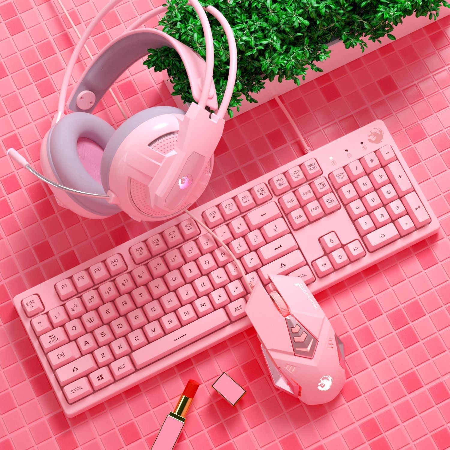 KTX-692051 Membrane Mechanical Keyboard with 104 Keys and USB Interface, Waterproof Design, 1.8m Cable Length