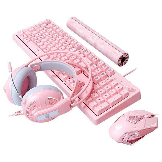 KTX-692051 Membrane Mechanical Keyboard with 104 Keys and USB Interface, Waterproof Design, 1.8m Cable Length