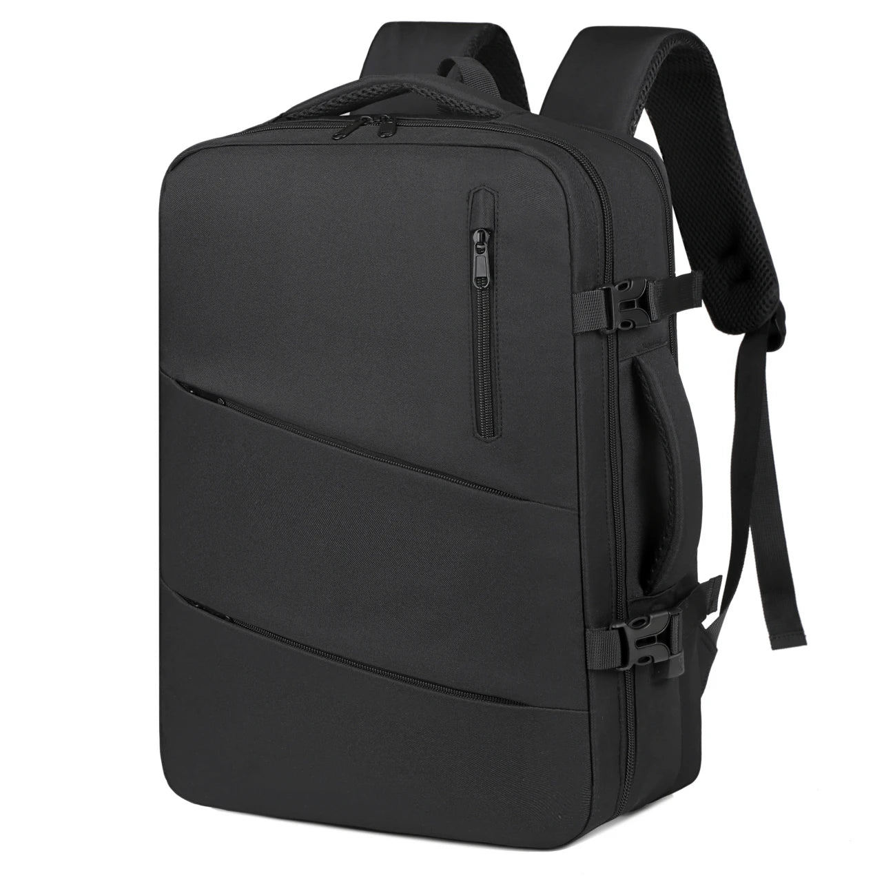 KTX-915219 Unisex Fashion Laptop Backpack with Waterproof Nylon and USB Charging Port, Character Pattern Design