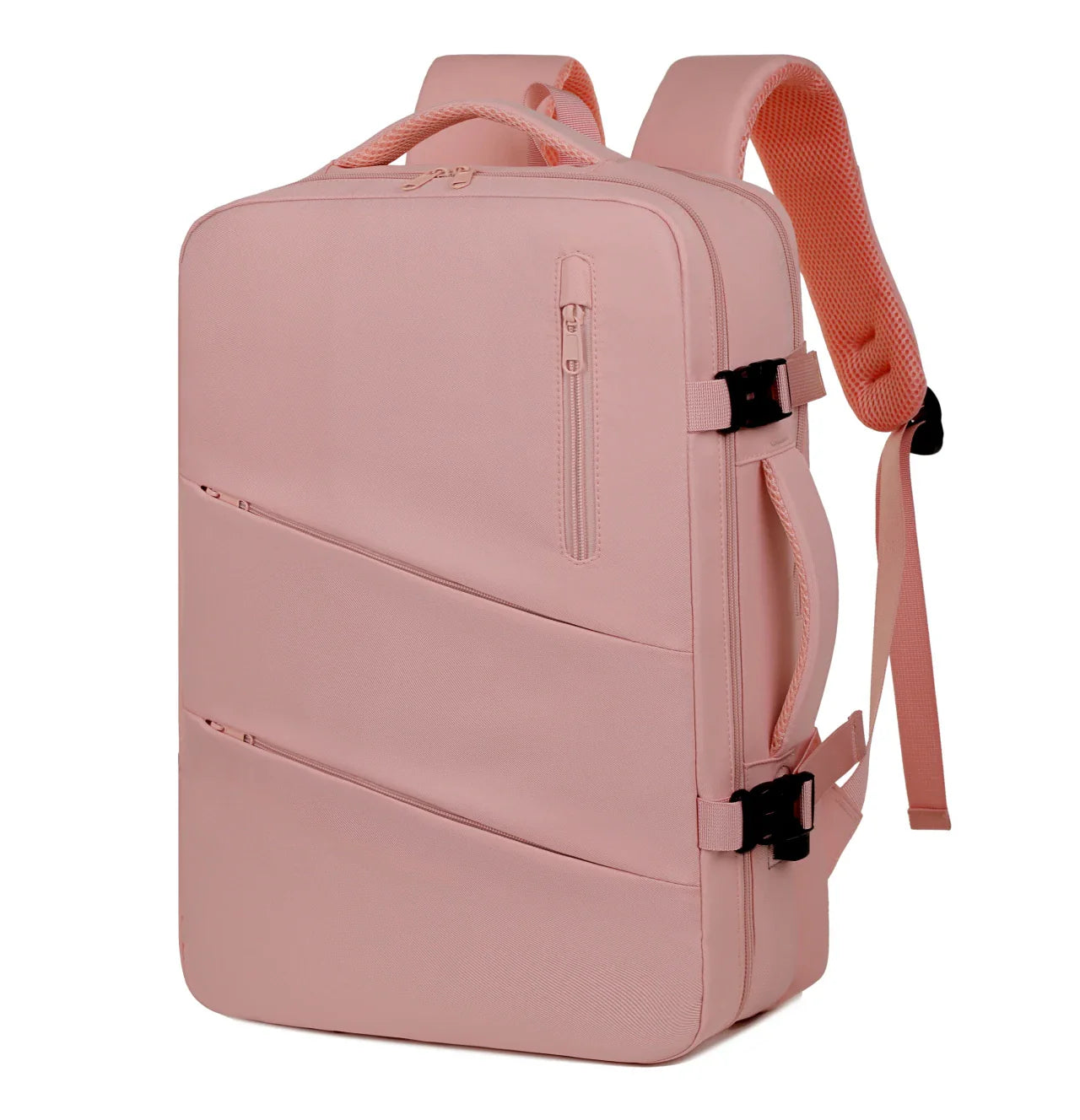 KTX-915219 Unisex Fashion Laptop Backpack with Waterproof Nylon and USB Charging Port, Character Pattern Design