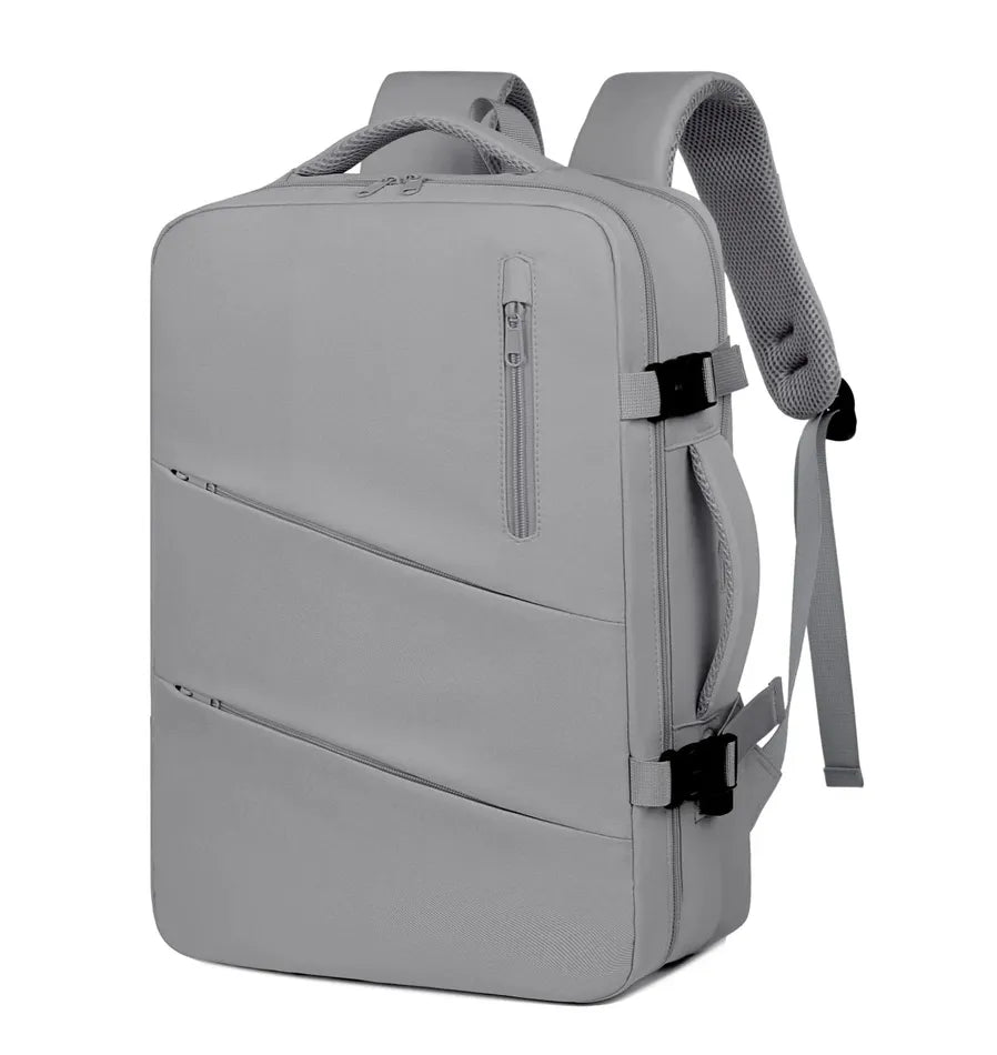 KTX-915219 Unisex Fashion Laptop Backpack with Waterproof Nylon and USB Charging Port, Character Pattern Design