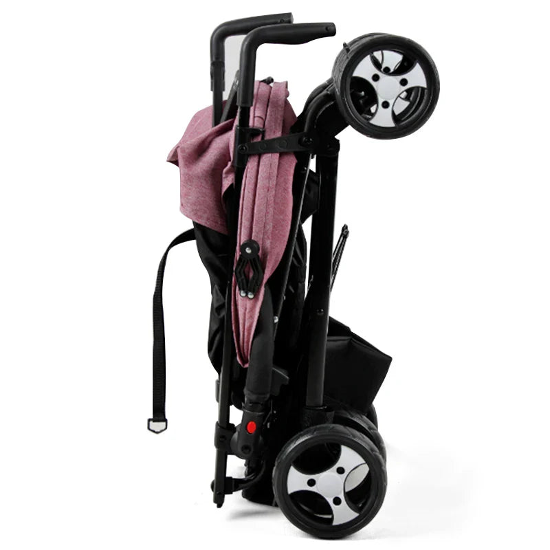 KTX-467795 Compact Lightweight Multi-Position Stroller with Canopy and Recline Feature