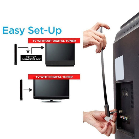 KTX-077523 Indoor HD Digital Satellite TV Antenna for Enhanced Signal Reception