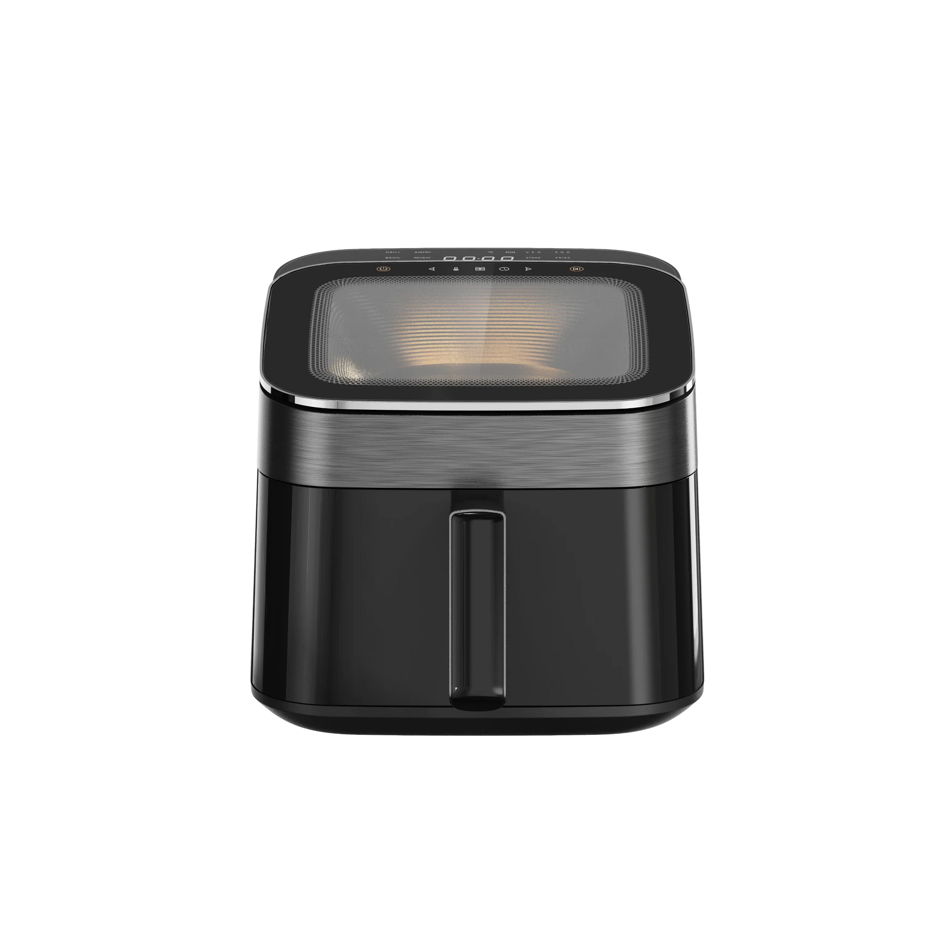 KTX-763091 6.5L Air Fryer with Clear Lid and 1700W Rapid Airflow for Roasting and Baking