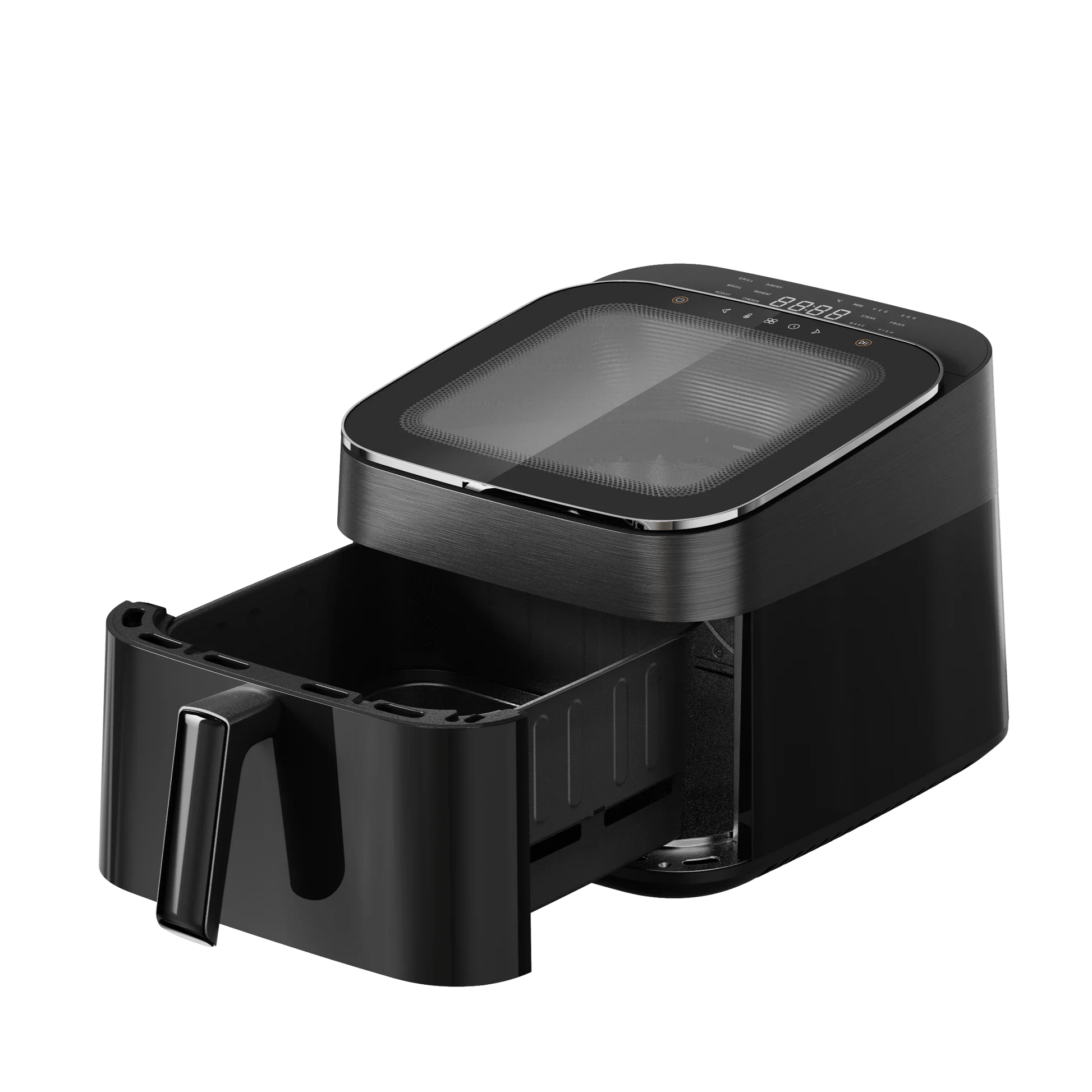 KTX-763091 6.5L Air Fryer with Clear Lid and 1700W Rapid Airflow for Roasting and Baking