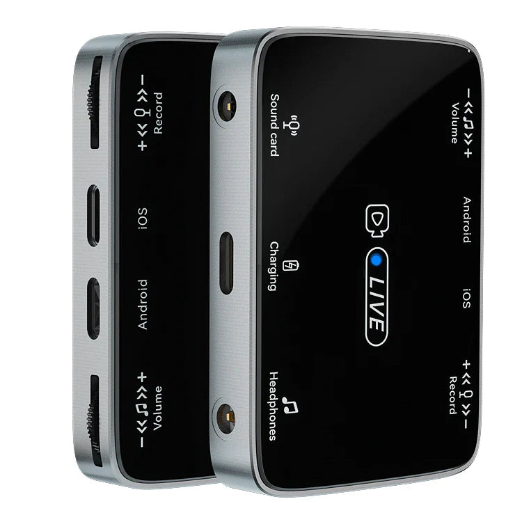 KTX-457299 3D Stereo Live Streaming Converter for iPhone and Android with Charging Capability