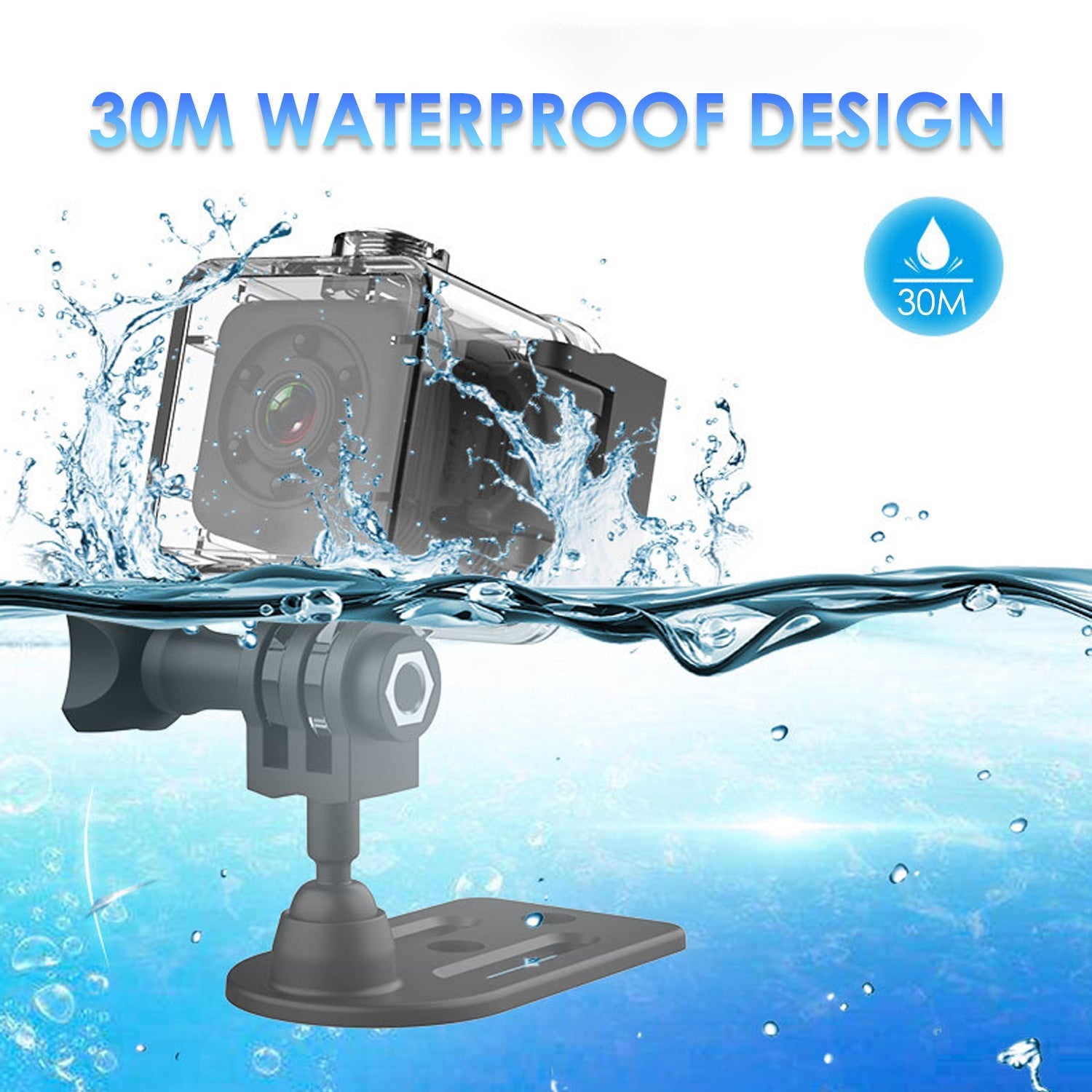 KTX-165459 Waterproof Sports Camera SQ29 for Adventure Photography and Action Shots