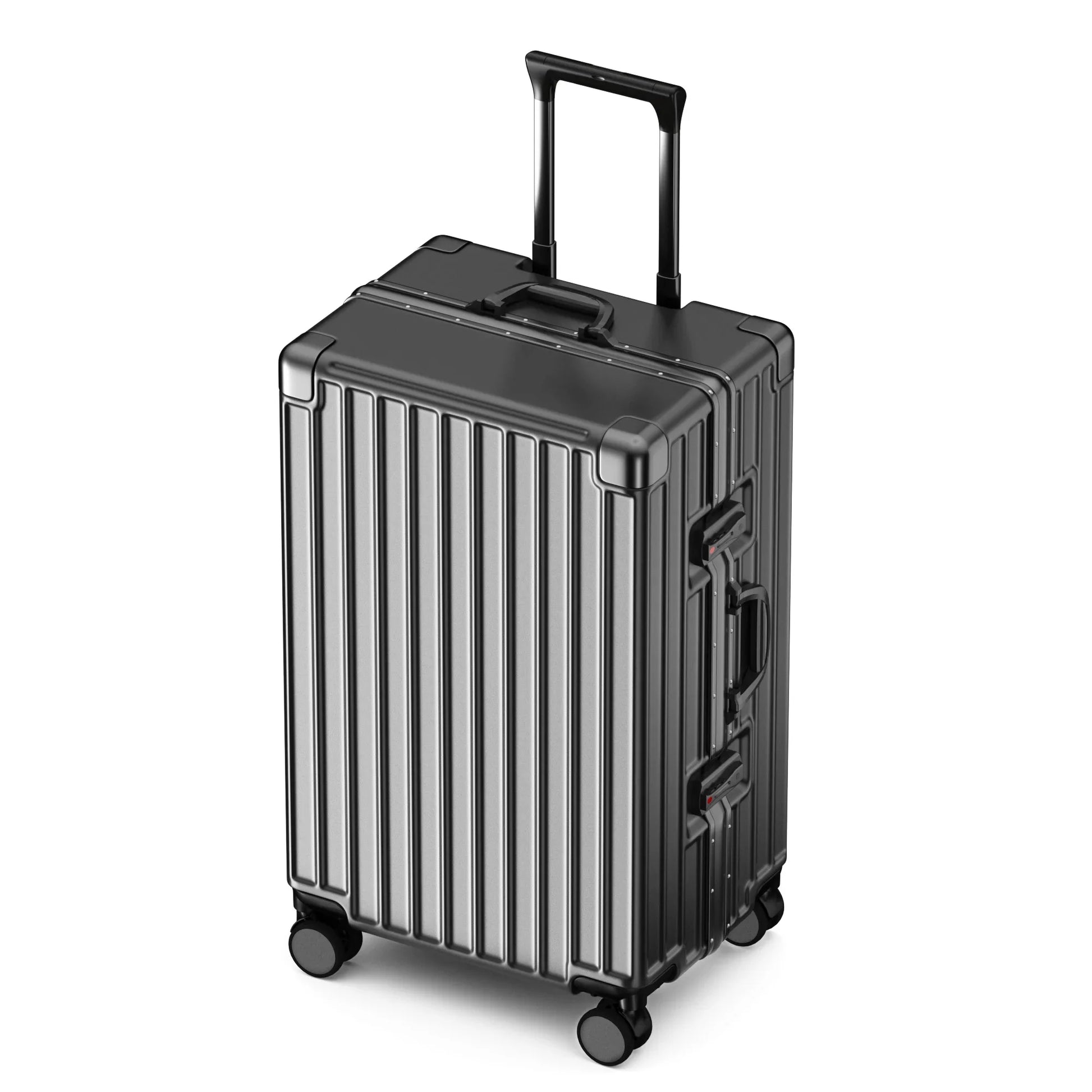 KTX-388947 Aluminium Travel Trolley Case - Durable Hard Shell Luggage for Secure Packing