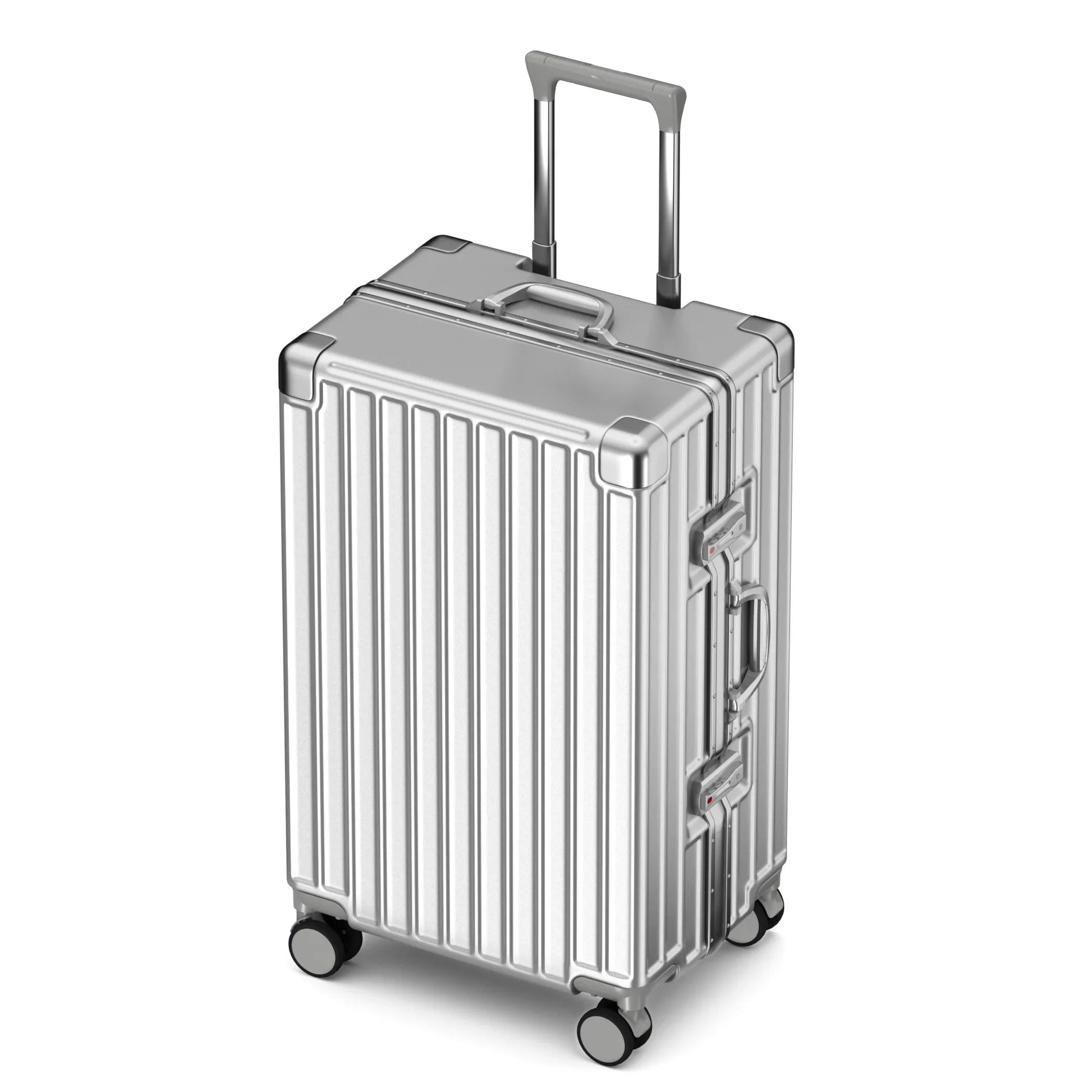 KTX-388947 Aluminium Travel Trolley Case - Durable Hard Shell Luggage for Secure Packing