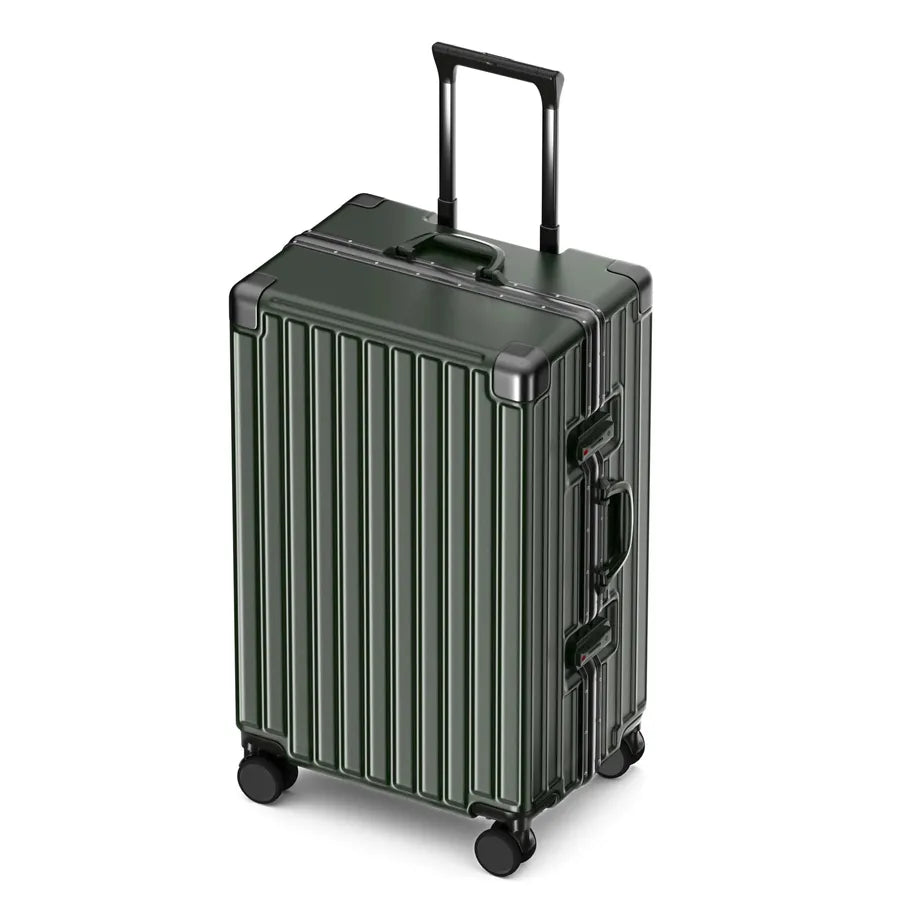 KTX-388947 Aluminium Travel Trolley Case - Durable Hard Shell Luggage for Secure Packing