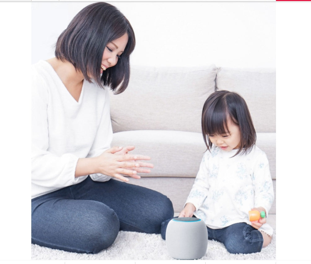KTX-819475 Mini Wireless Bluetooth Voice Speaker with 6-Microphone Array and Smart Control Functions