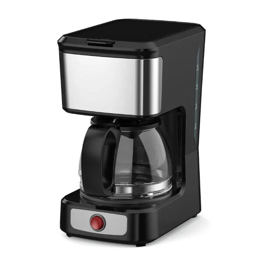 KTX-050259 Stainless Steel 5-Cup Drip Coffee Maker with Clear Water Level Indicator