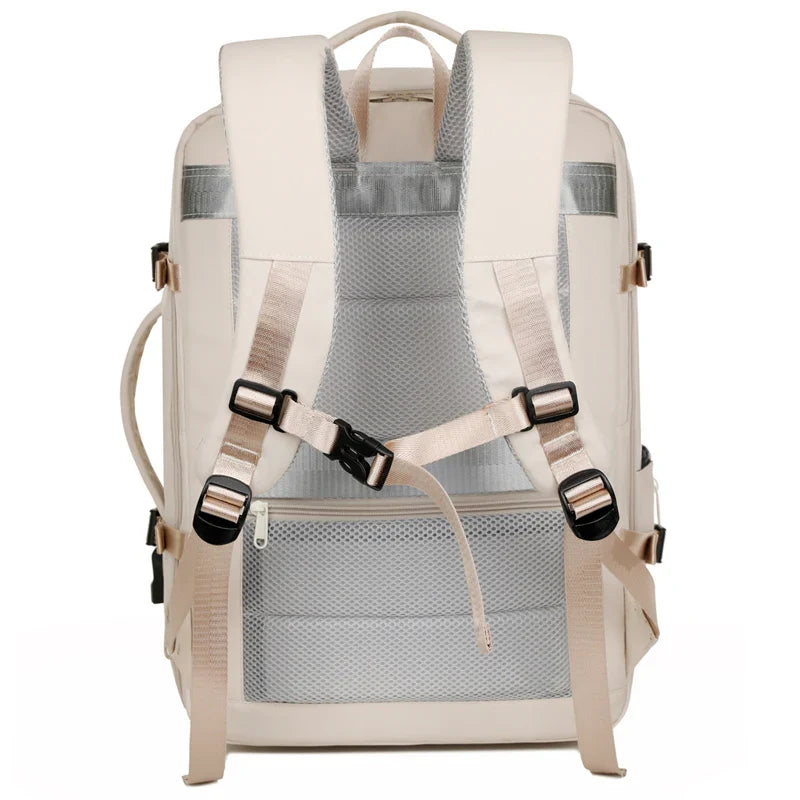 KTX-197779 Waterproof 17-Inch Laptop Backpack for Business Use - Fashionable and Functional Design