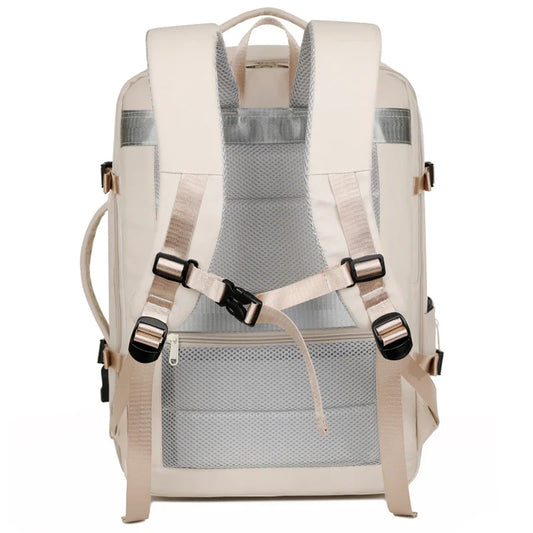KTX-197779 Waterproof 17-Inch Laptop Backpack for Business Use - Fashionable and Functional Design
