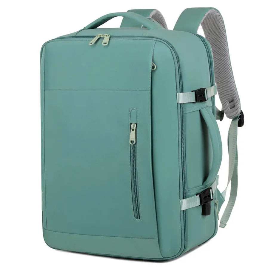 KTX-197779 Waterproof 17-Inch Laptop Backpack for Business Use - Fashionable and Functional Design