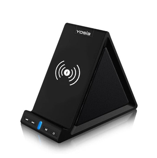 KTX-348371 Multifunctional Bluetooth Speaker with Mobile Phone Stand and Wireless Charging Capability