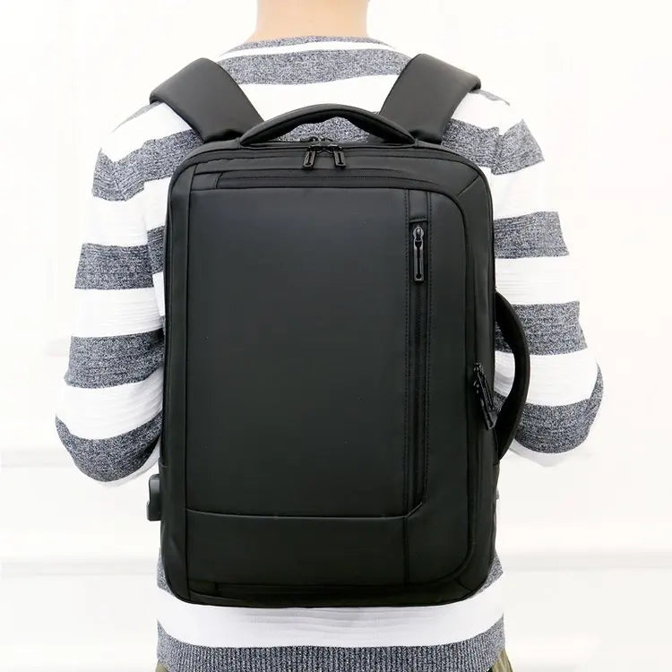 KTX-835027 Waterproof USB Charging Laptop Backpack for School and Travel, Suitable for Students and Business Use