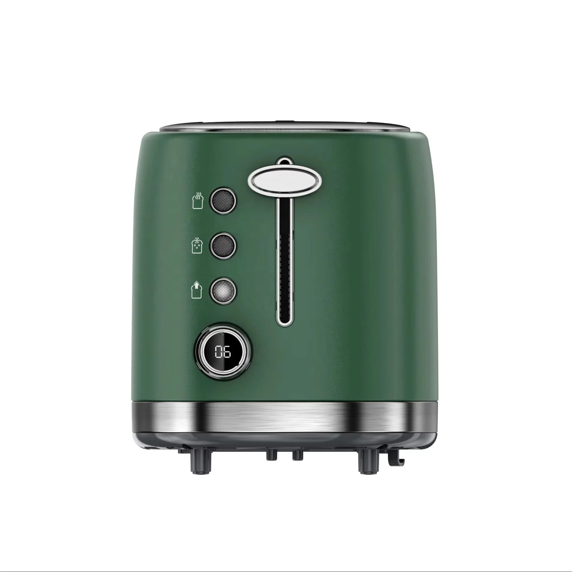 KTX-323923 Digital Display 2-Slice Toasting Machine with Defrost, Reheat and Cancel Functions