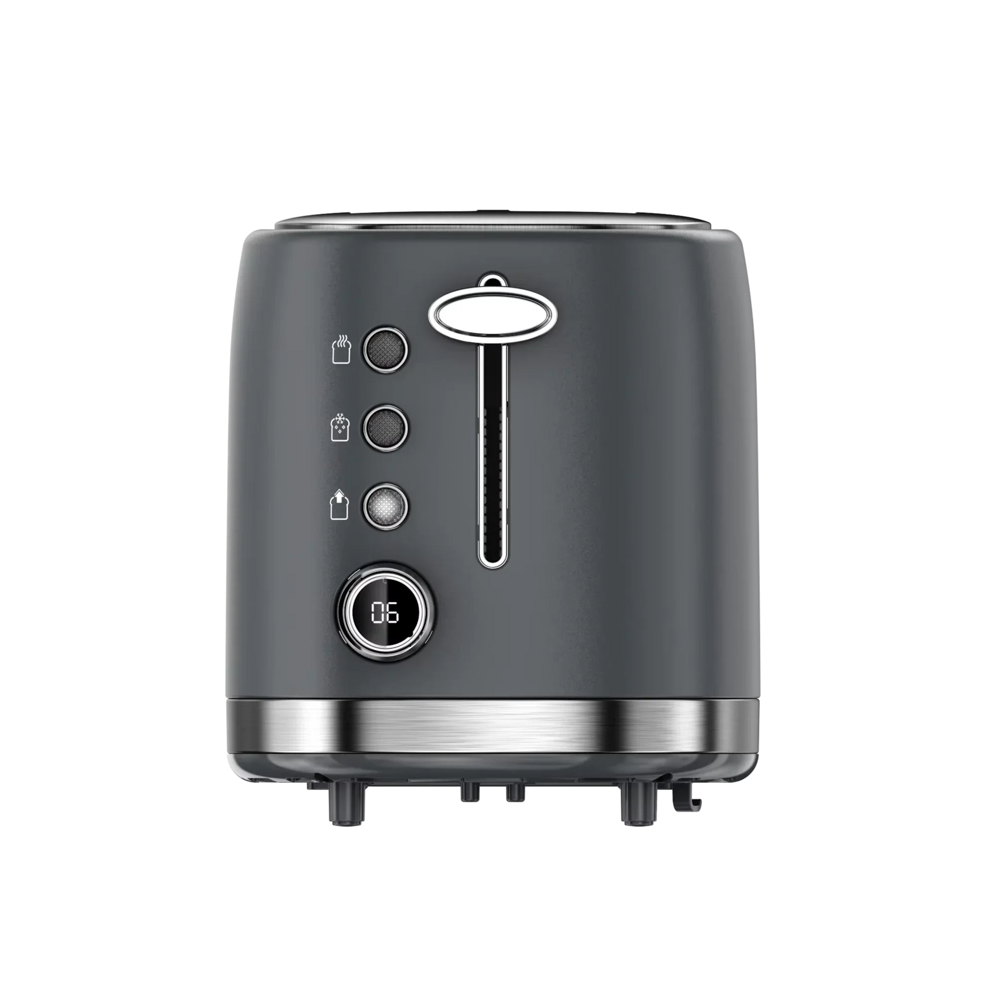 KTX-323923 Digital Display 2-Slice Toasting Machine with Defrost, Reheat and Cancel Functions