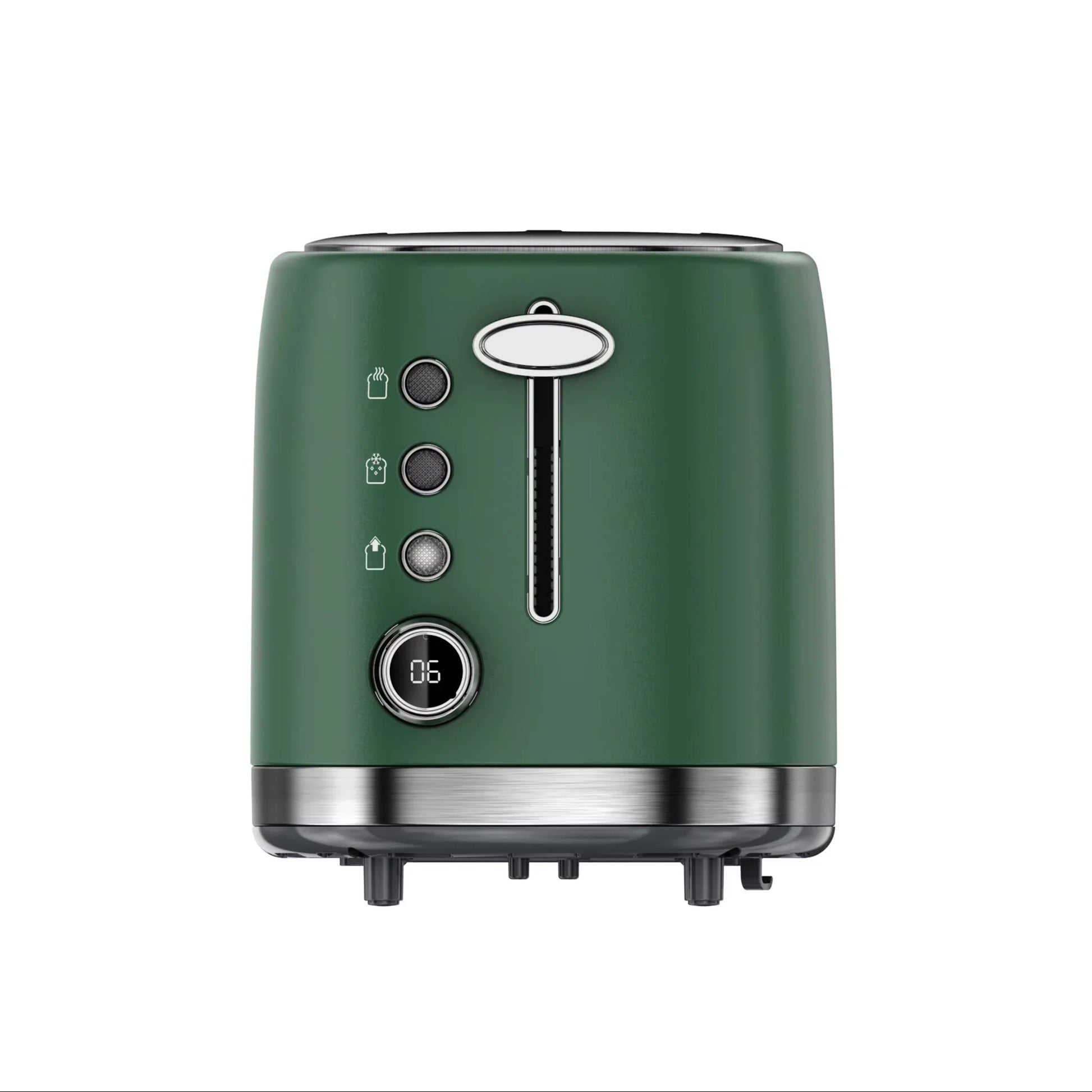 KTX-323923 Digital Display 2-Slice Toasting Machine with Defrost, Reheat and Cancel Functions