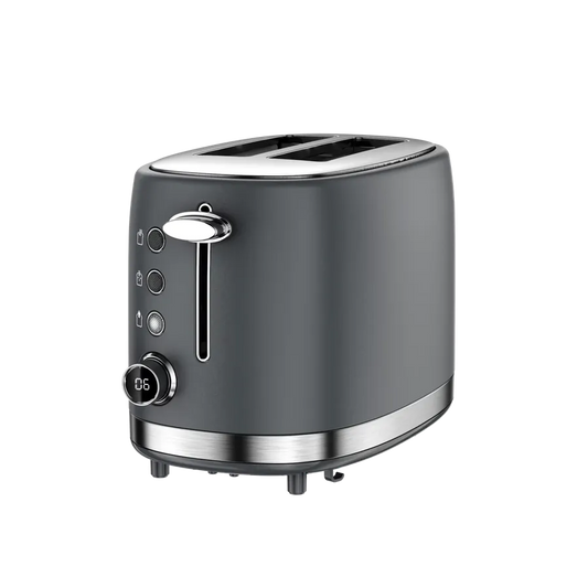 KTX-323923 Digital Display 2-Slice Toasting Machine with Defrost, Reheat and Cancel Functions