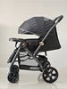 KTX-779667 Luxury Bidirectional Portable navy Blue Baby Pram Stroller for Newborn Travel