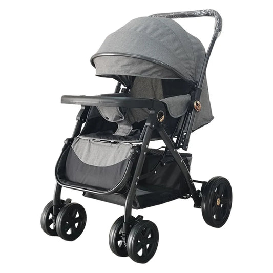 KTX-779667 Luxury Bidirectional Portable navy Blue Baby Pram Stroller for Newborn Travel