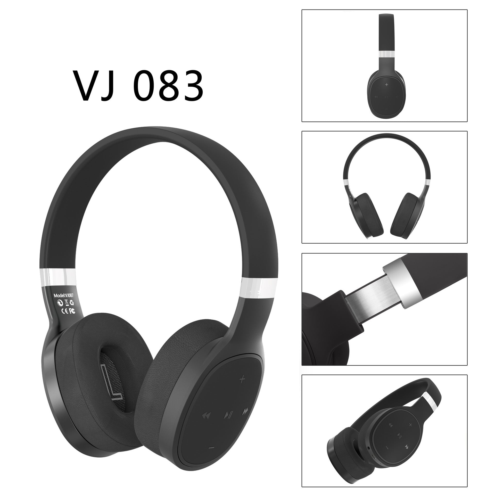 KTX-770899 Wireless Bluetooth Headset with 40mm Speakers and 5-6 Hours Playtime