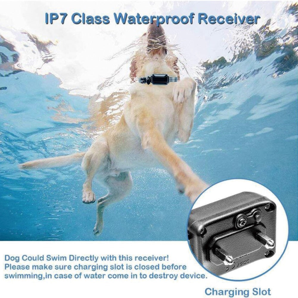 JMT-530506 Remote Control Electric Shock and Vibration Pet Training Collar