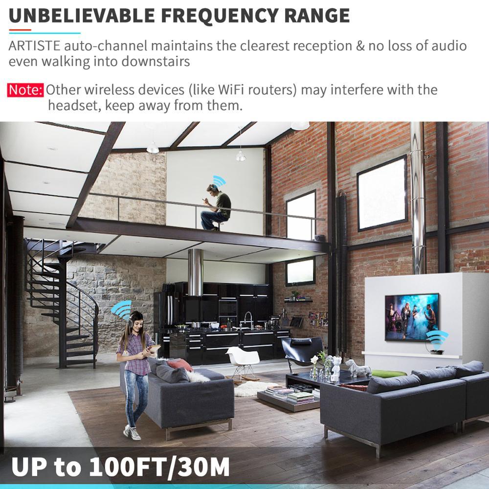 KTX-969811 Wireless On-ear Bass Headphones for Home Use in Black, Portable and Lightweight Design