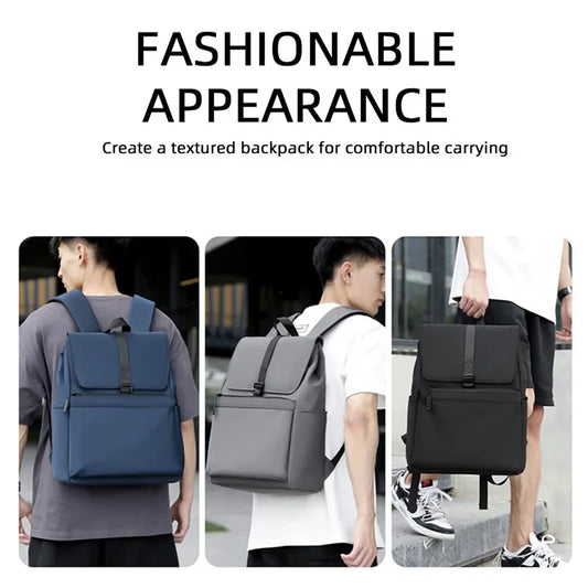 KTX-984211 17 Inch Nylon Large Capacity Unisex Computer Backpack for Leisure and College Use