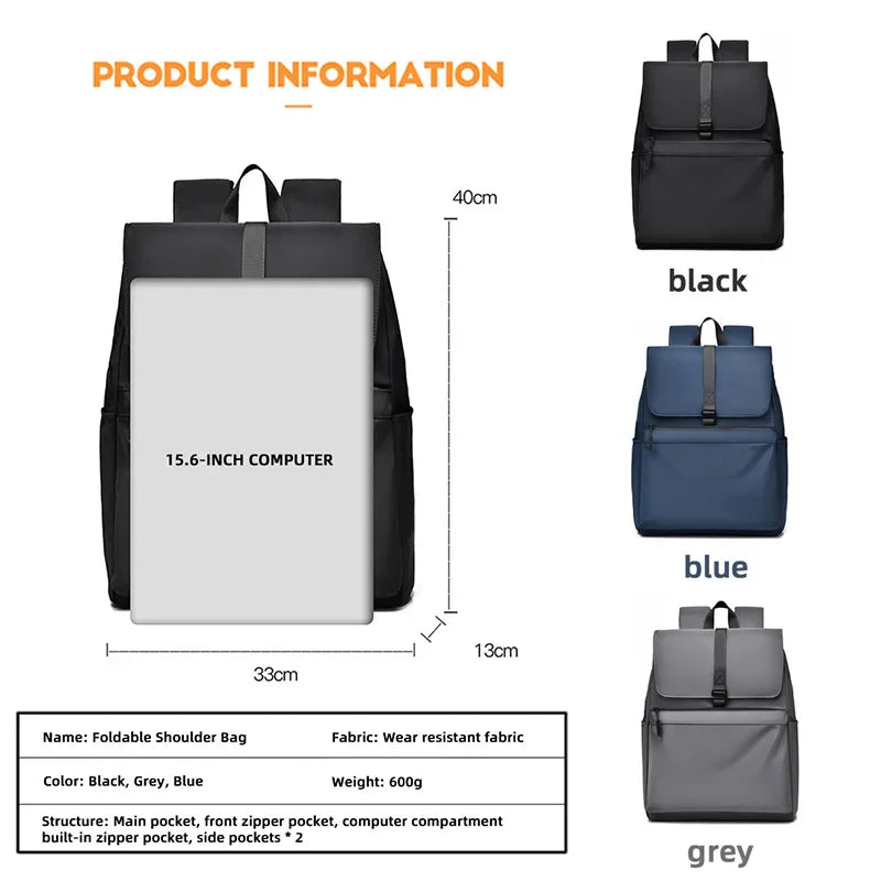 KTX-984211 17 Inch Nylon Large Capacity Unisex Computer Backpack for Leisure and College Use