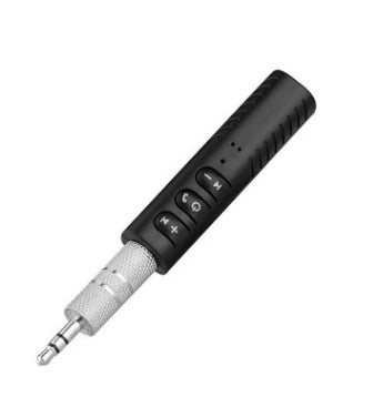 KTX-436819 Bluetooth Audio Receiver - 2-Piece Set, V4.1, 180mAh Battery, 10h Talk Time, 10m Range, iOS & Android Compatible
