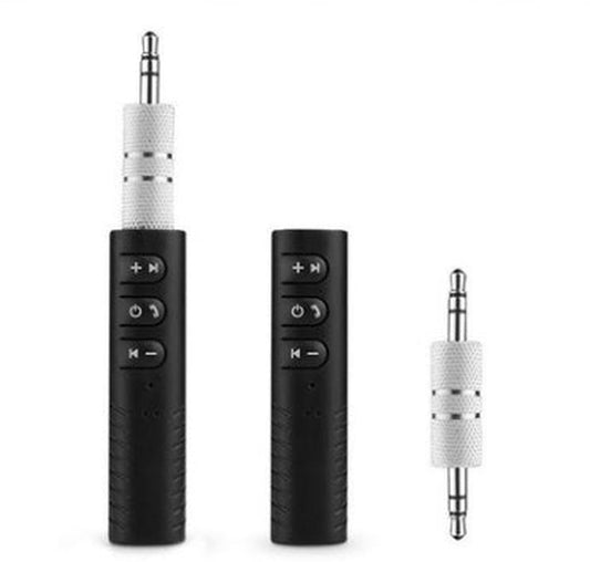 KTX-436819 Bluetooth Audio Receiver - 2-Piece Set, V4.1, 180mAh Battery, 10h Talk Time, 10m Range, iOS & Android Compatible