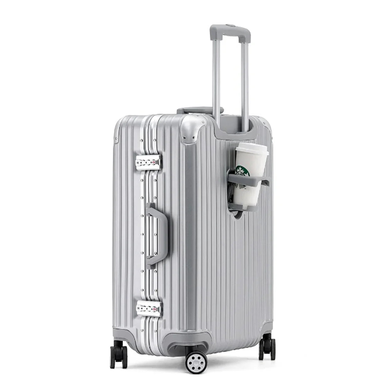 KTX-226259 Unisex Carry-On Trolley Luggage Suitcase with Integrated Password Lock