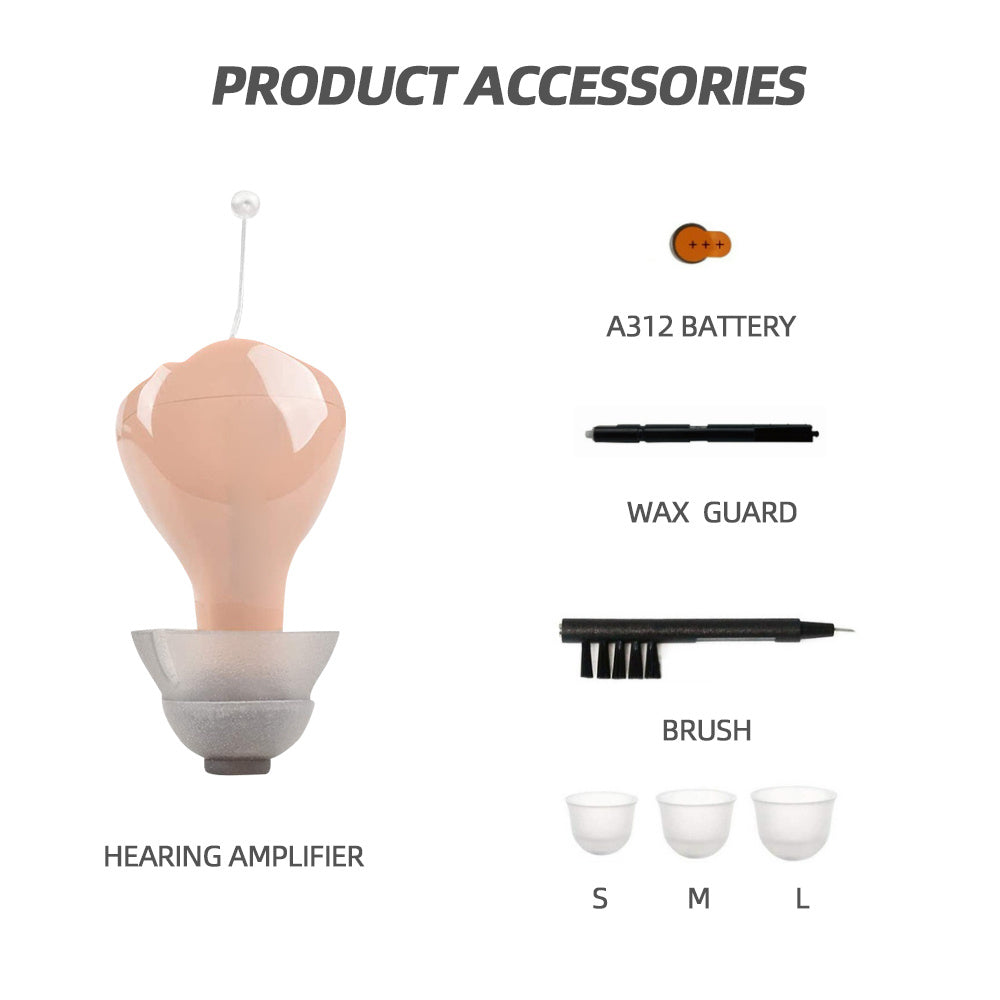 KTX-050707 Adjustable Digital Hearing Aid with Noise Reduction for Behind-Ear Use