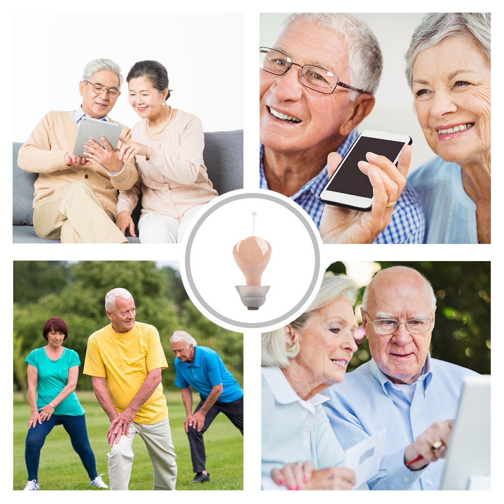 KTX-050707 Adjustable Digital Hearing Aid with Noise Reduction for Behind-Ear Use