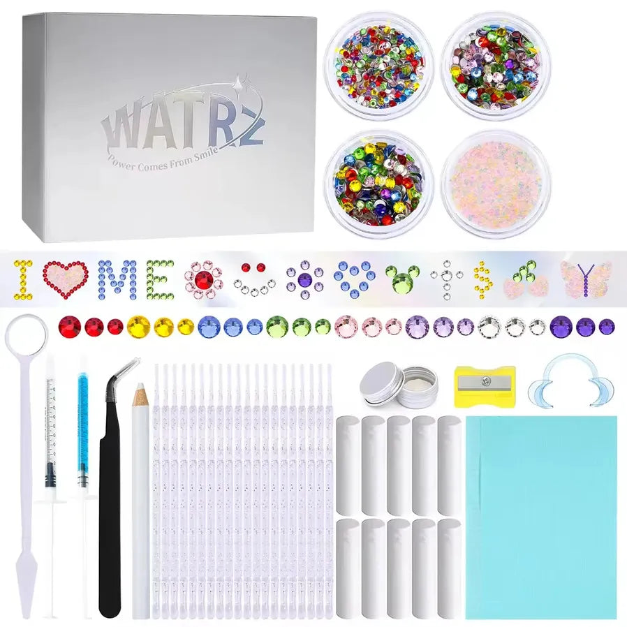 JMT-546314 Gold Tooth Gems Kit for Artistic Dental Decoration