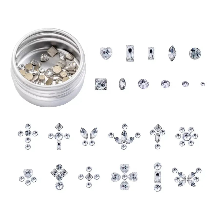 JMT-546314 Gold Tooth Gems Kit for Artistic Dental Decoration