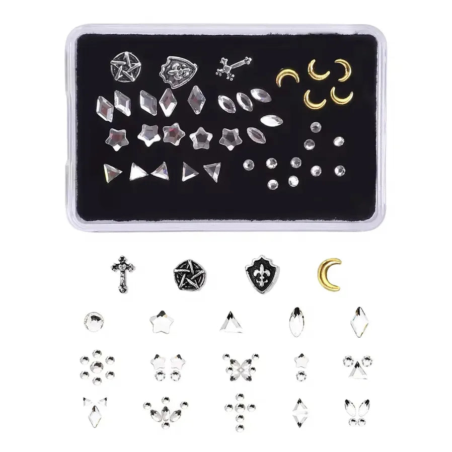 JMT-546314 Gold Tooth Gems Kit for Artistic Dental Decoration