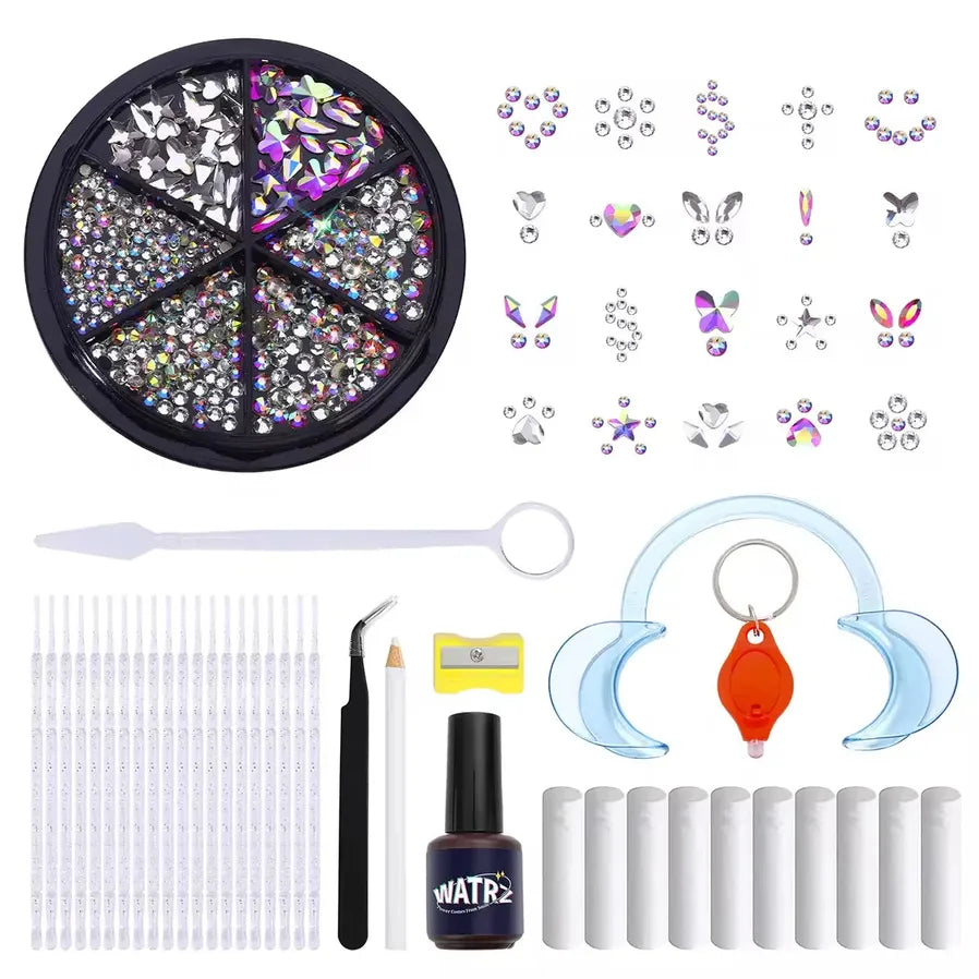 JMT-546314 Gold Tooth Gems Kit for Artistic Dental Decoration