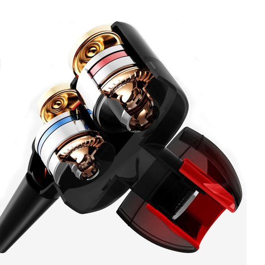 KTX-951251 Versatile 10mm Wired and Wireless Earphones with Microphone - Available in Pure White, Black, and Gold