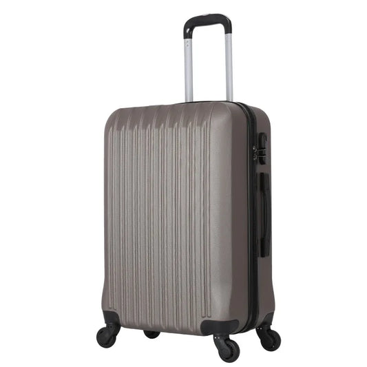 KTX-503059 Spacious 3-Piece ABS Trolley Luggage Set with Smooth-Gliding Wheels